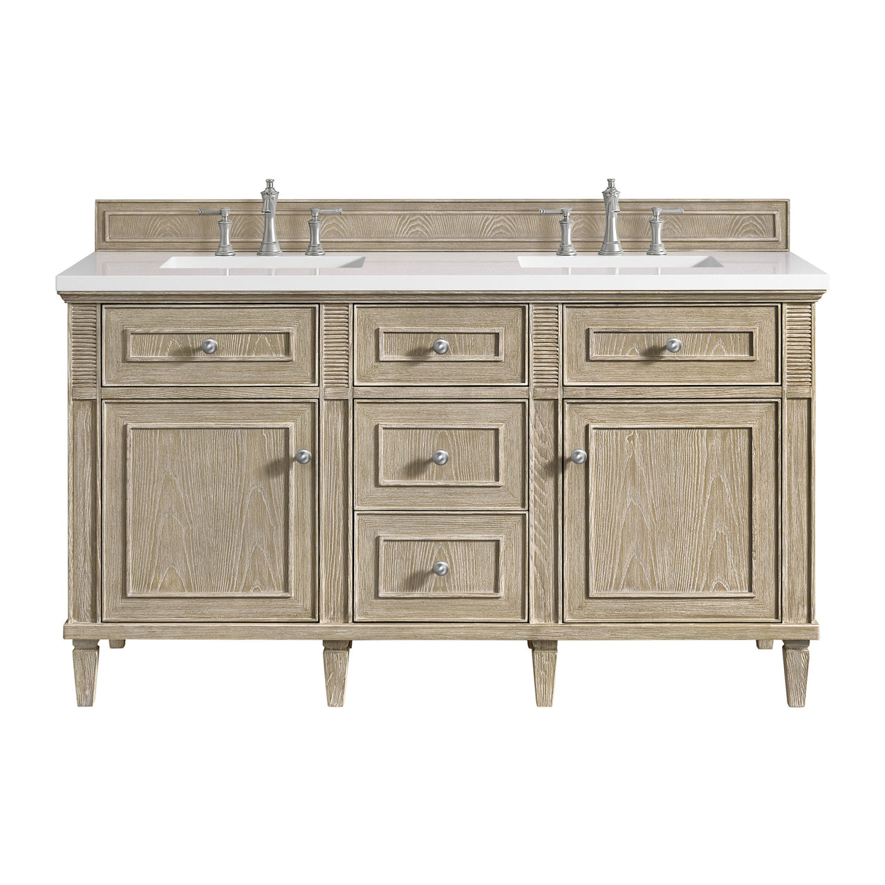 James Martin 60" Lorelai Double Vanity - Luxe Bathroom Vanities