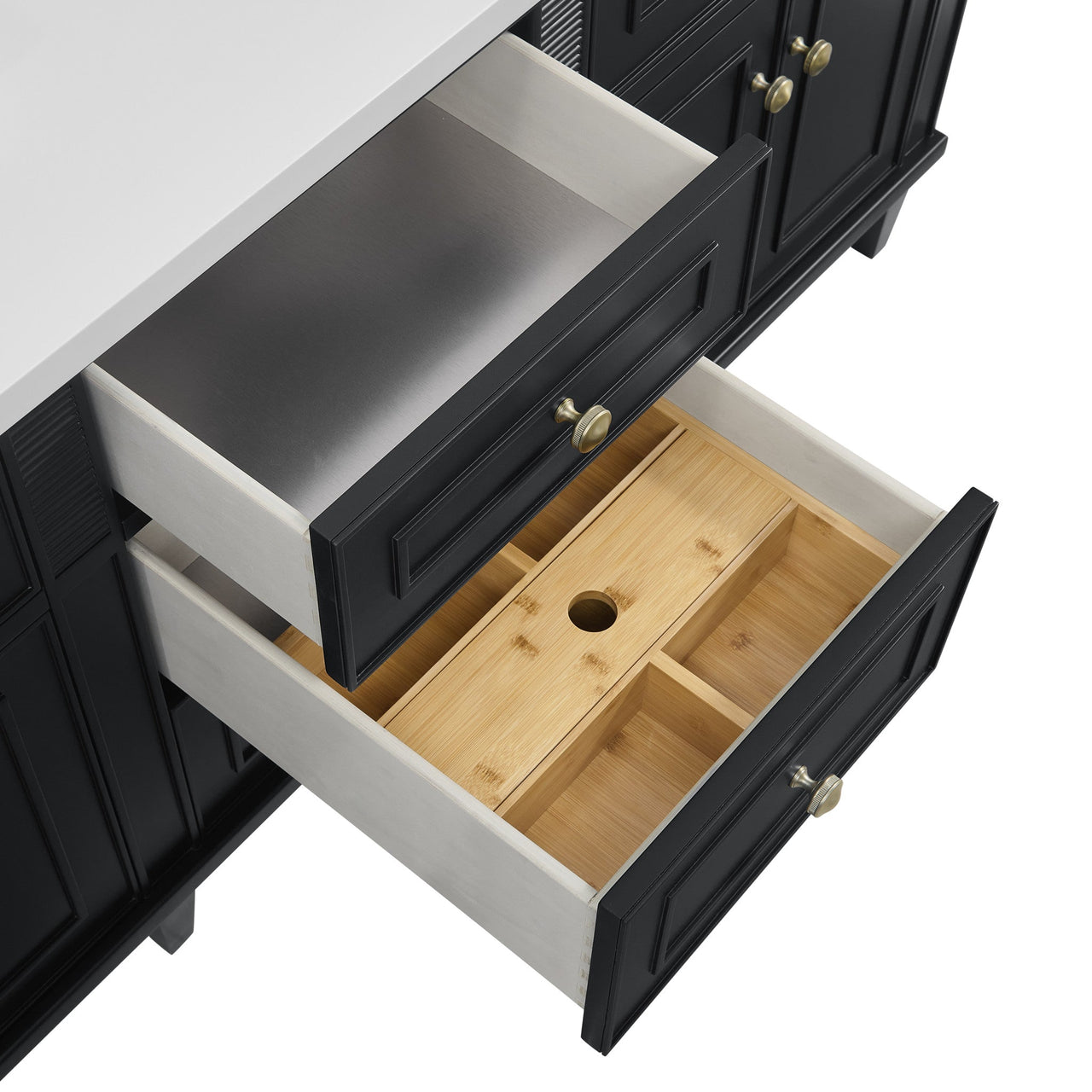 James Martin Lorelai 72" Double Vanity - Luxe Bathroom Vanities