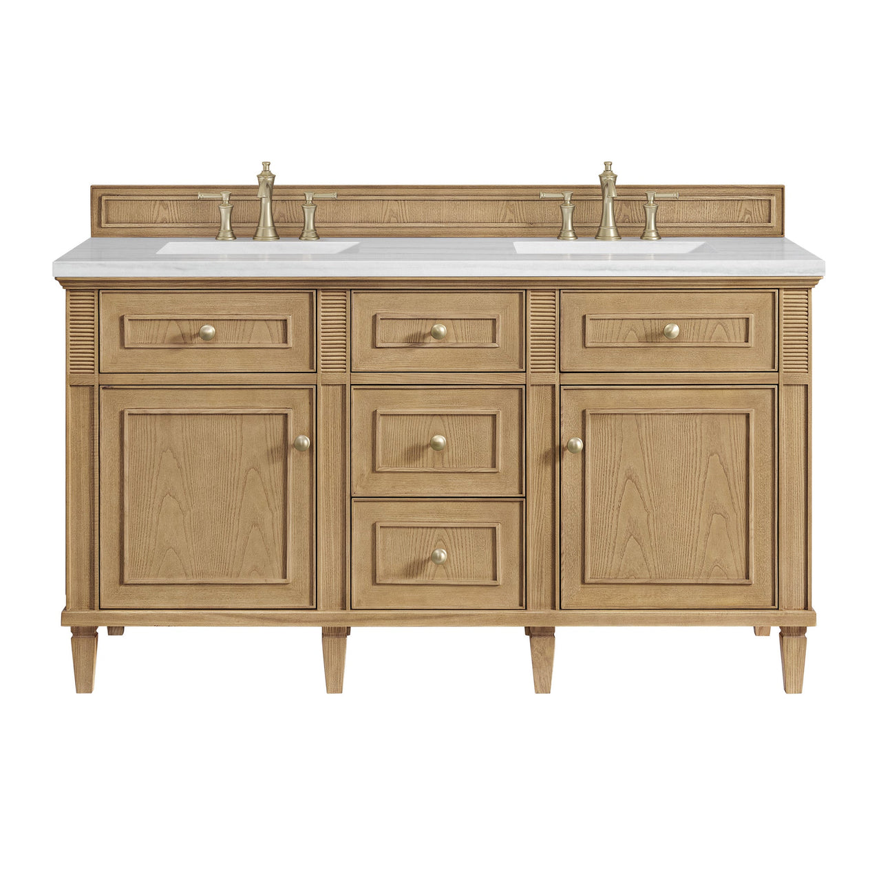 James Martin 60" Lorelai Double Vanity - Luxe Bathroom Vanities