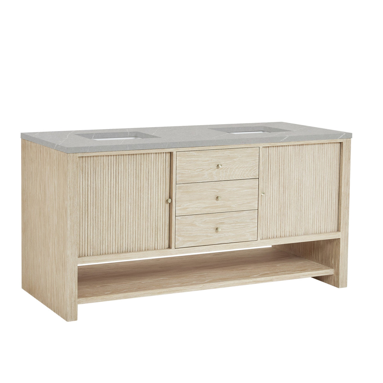 James Martin 72" Marigot Double Vanity - Luxe Bathroom Vanities