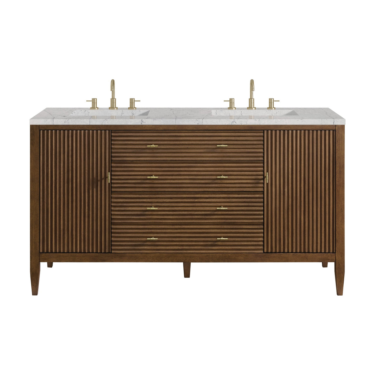 James Martin 60" Myrrin Double Vanity - Luxe Bathroom Vanities