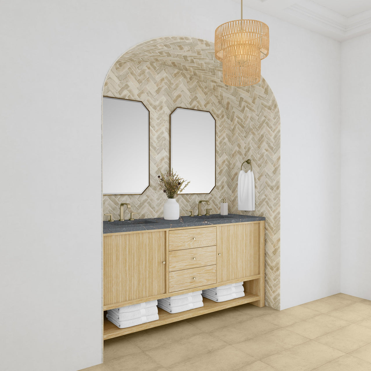 James Martin 72" Marigot Double Vanity - Luxe Bathroom Vanities