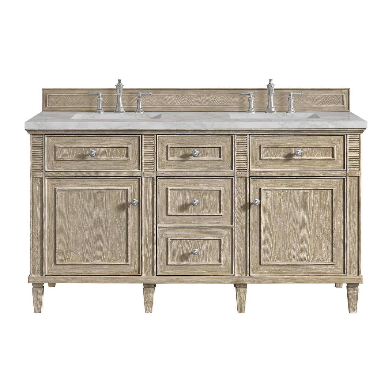 James Martin 60" Lorelai Double Vanity - Luxe Bathroom Vanities