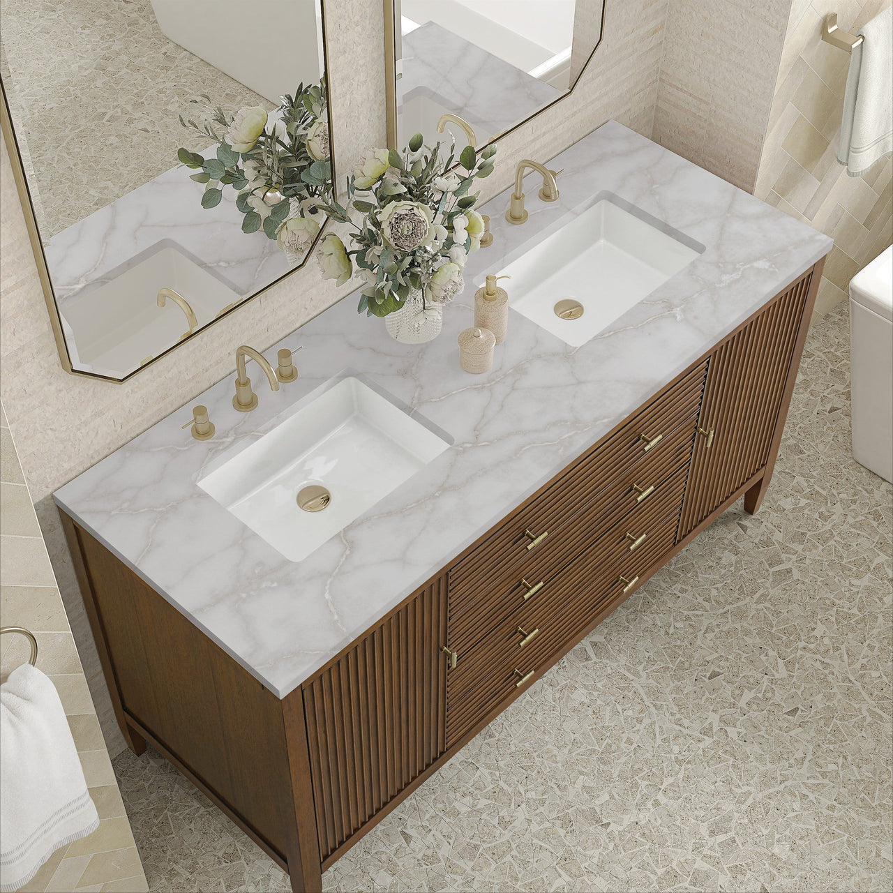 James Martin 60" Myrrin Double Vanity