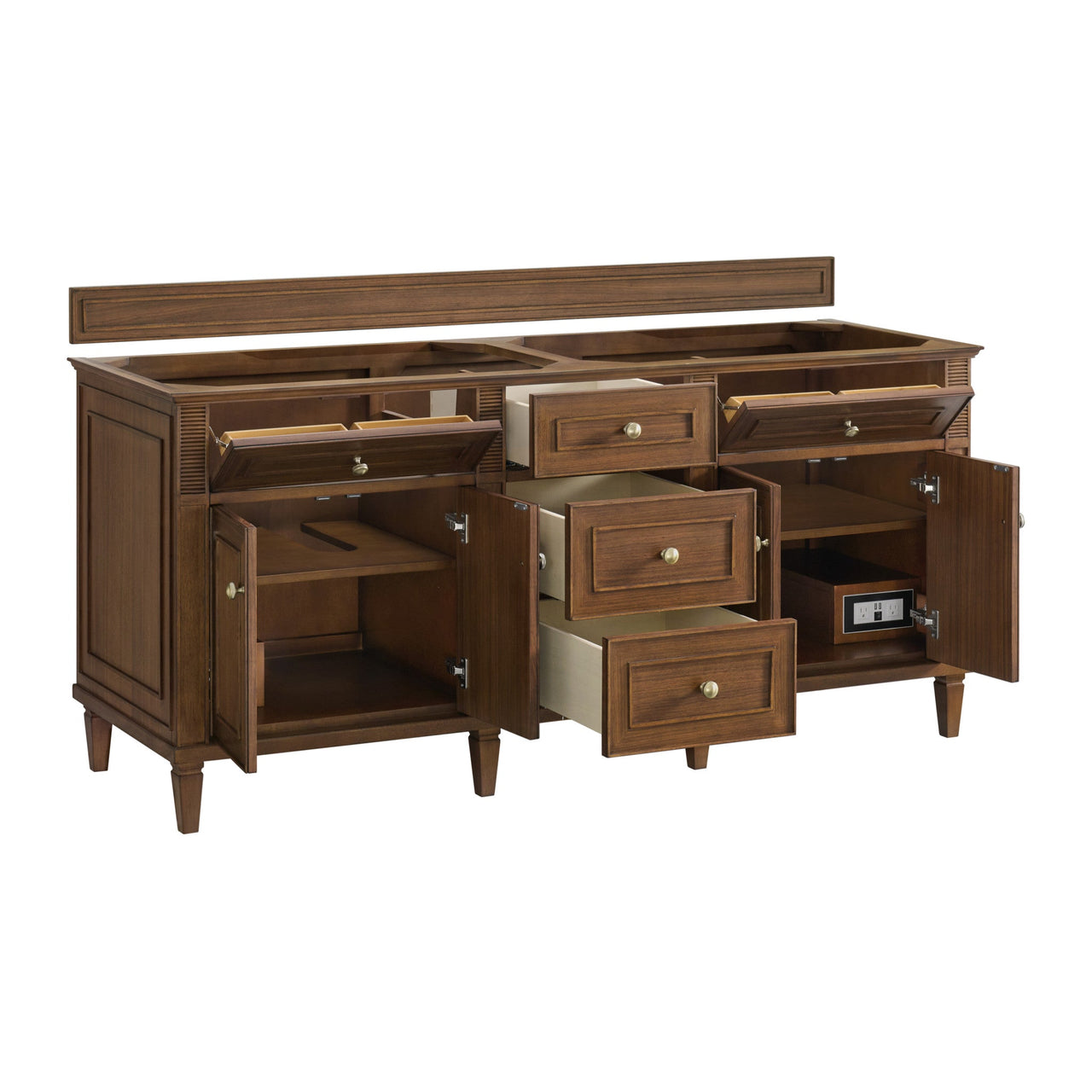 James Martin Lorelai 72" Double Vanity - Luxe Bathroom Vanities
