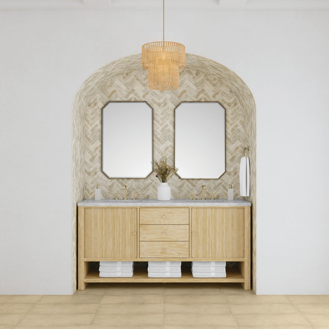 James Martin 72" Marigot Double Vanity - Luxe Bathroom Vanities