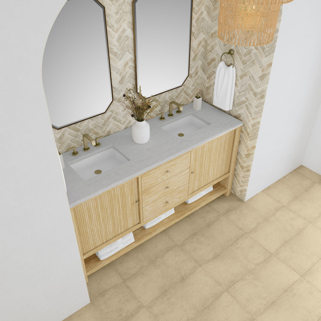 James Martin 72" Marigot Double Vanity - Luxe Bathroom Vanities