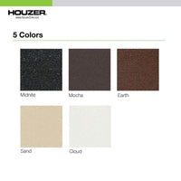 Thumbnail for Houzer Quartztone 33 inch Slate Granite Composite Undermount 60/40 Double Bowl Kitchen Sink