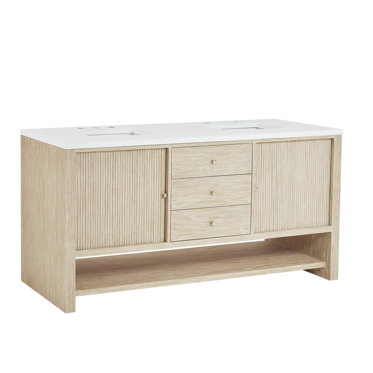 James Martin 72" Marigot Double Vanity - Luxe Bathroom Vanities