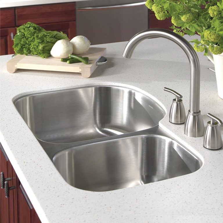 Houzer Medallion 32" Stainless Steel Undermount Double Small Bowl Kitchen Sink, Nested 20-Pack