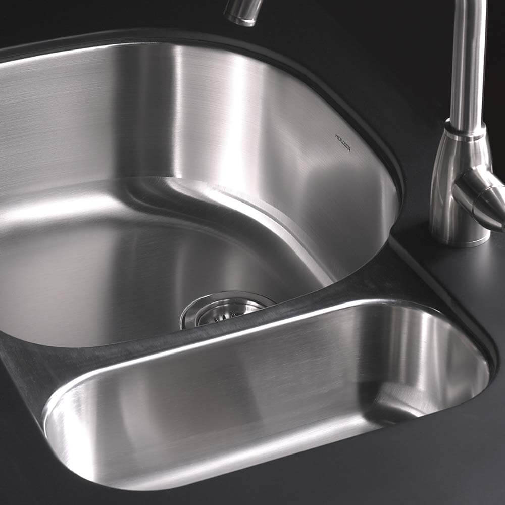 Houzer Medallion 32" Stainless Steel Undermount Double Small Bowl Kitchen Sink, Nested 20-Pack