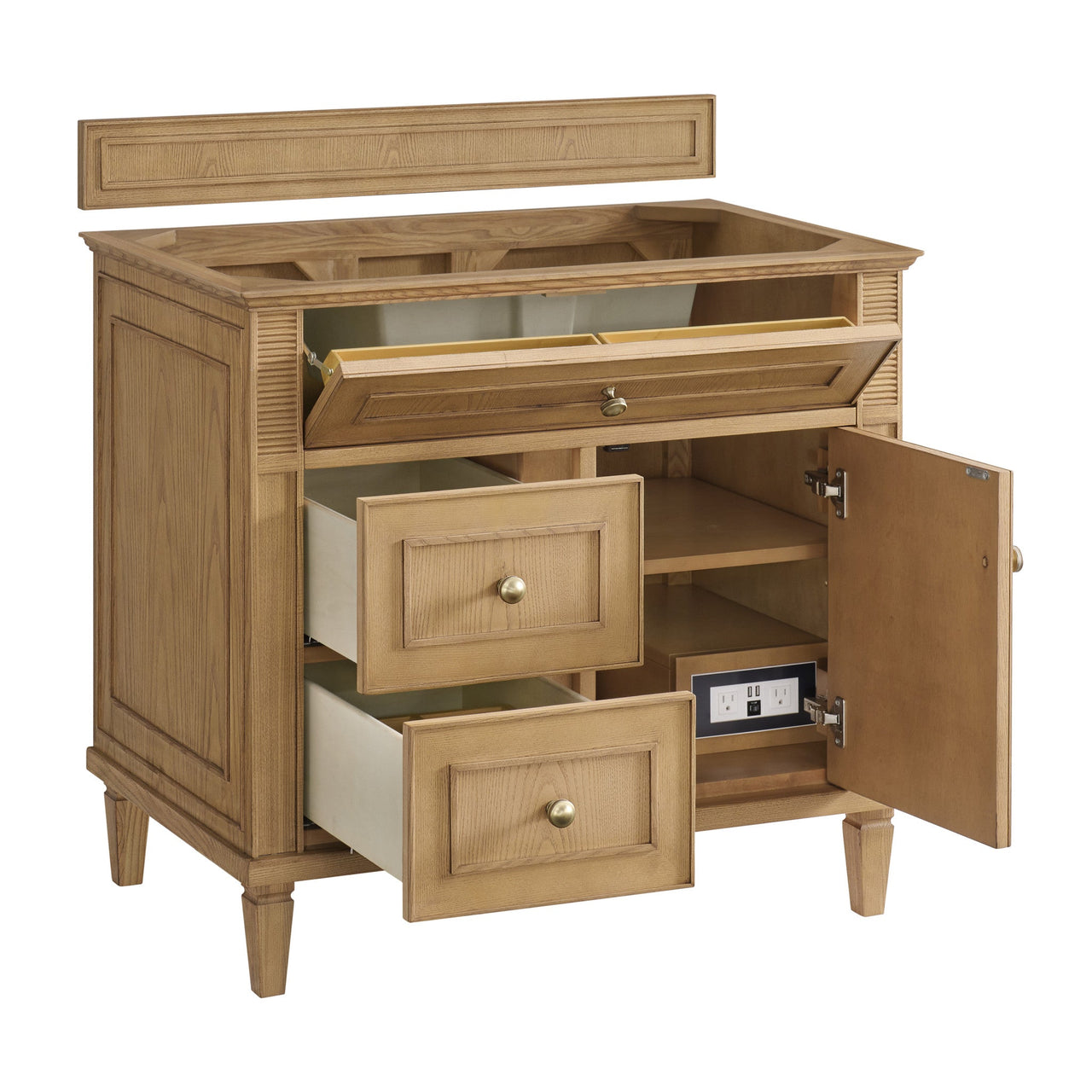 James Martin Lorelai 36" Single Vanity - Luxe Bathroom Vanities
