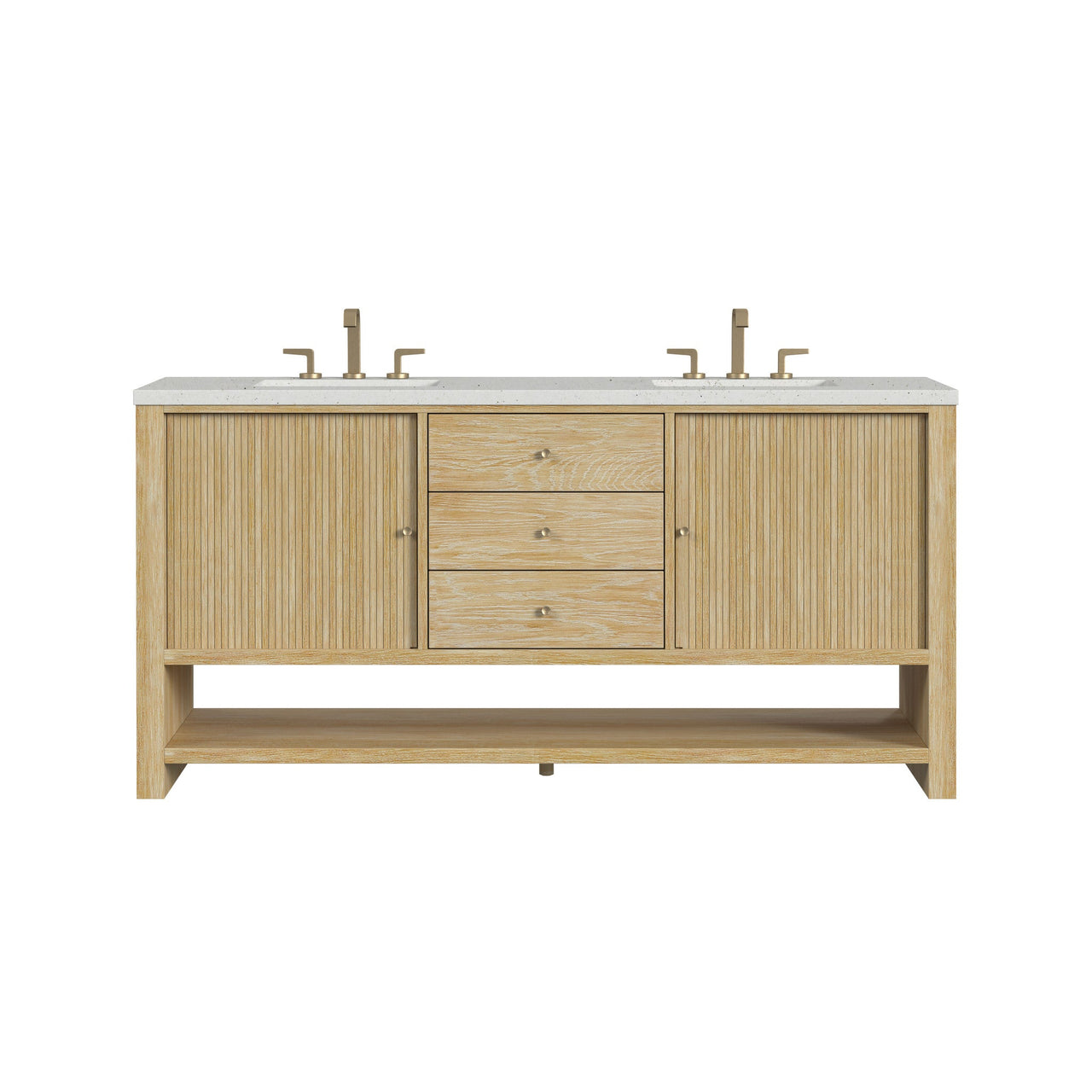 James Martin 72" Marigot Double Vanity - Luxe Bathroom Vanities
