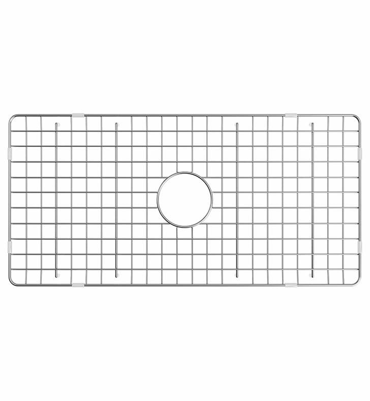LaToscana 33 1/2" Stainless Steel Bottom Grid for Kitchen Sink in White