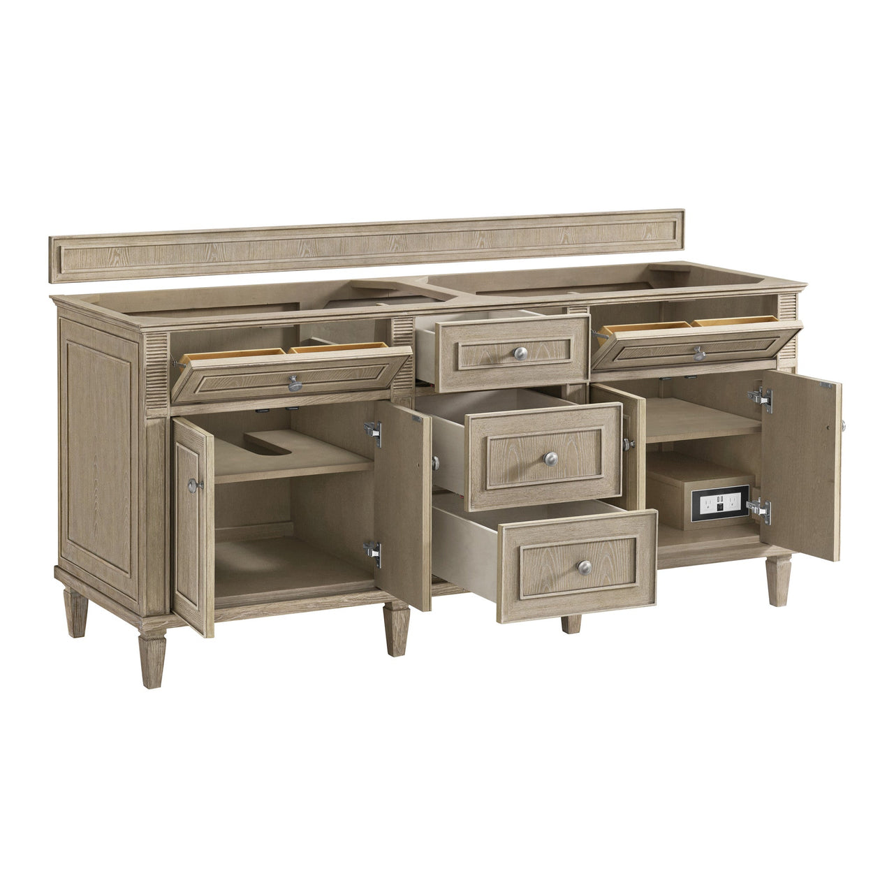 James Martin Lorelai 72" Double Vanity - Luxe Bathroom Vanities