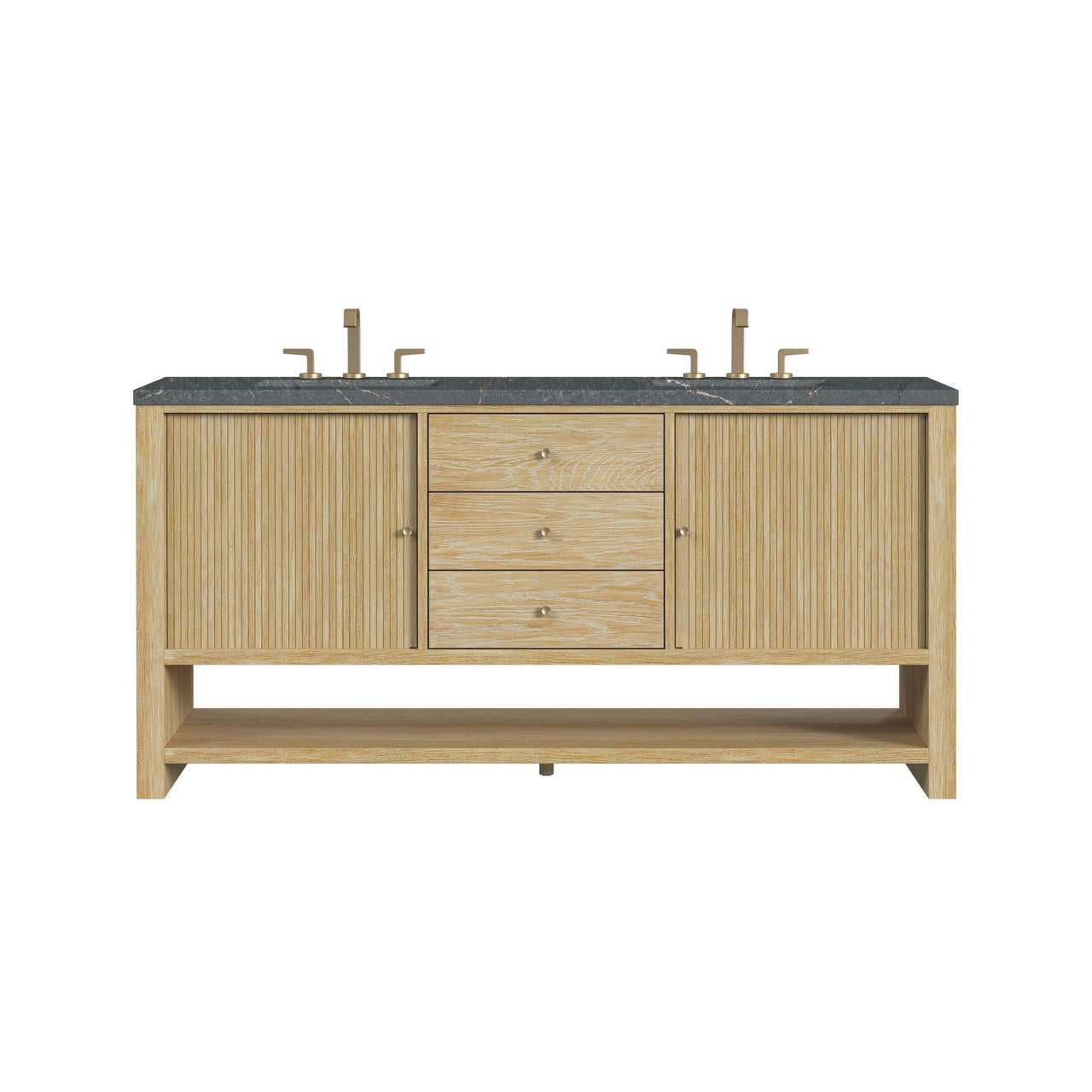 James Martin 72" Marigot Double Vanity - Luxe Bathroom Vanities