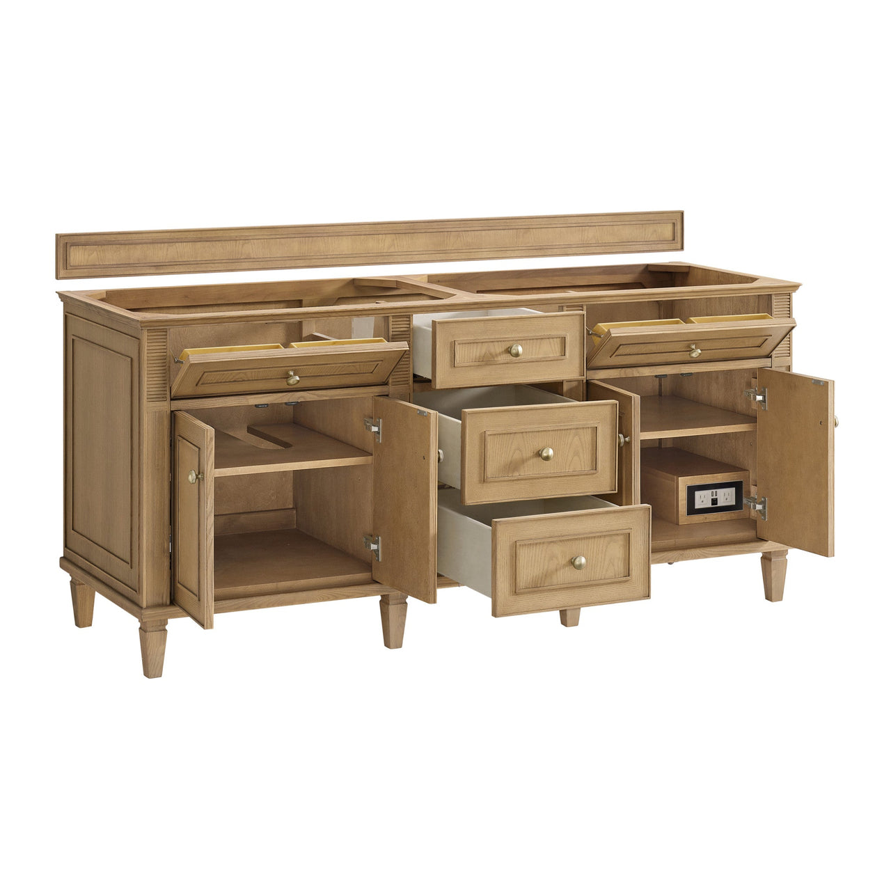 James Martin Lorelai 72" Double Vanity - Luxe Bathroom Vanities