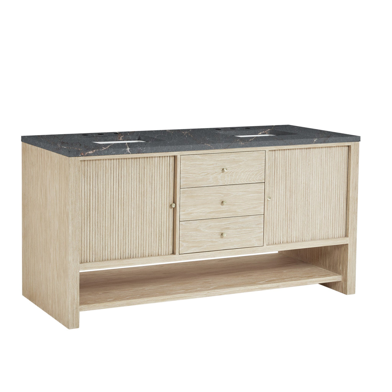James Martin 72" Marigot Double Vanity - Luxe Bathroom Vanities