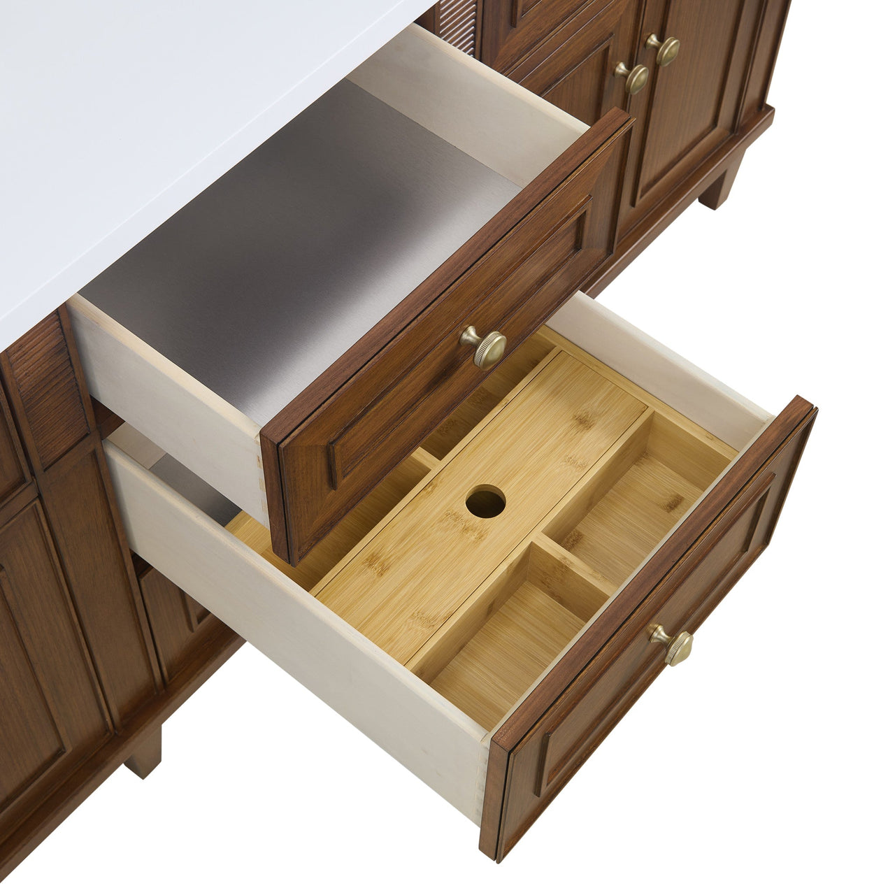 James Martin Lorelai 72" Double Vanity - Luxe Bathroom Vanities