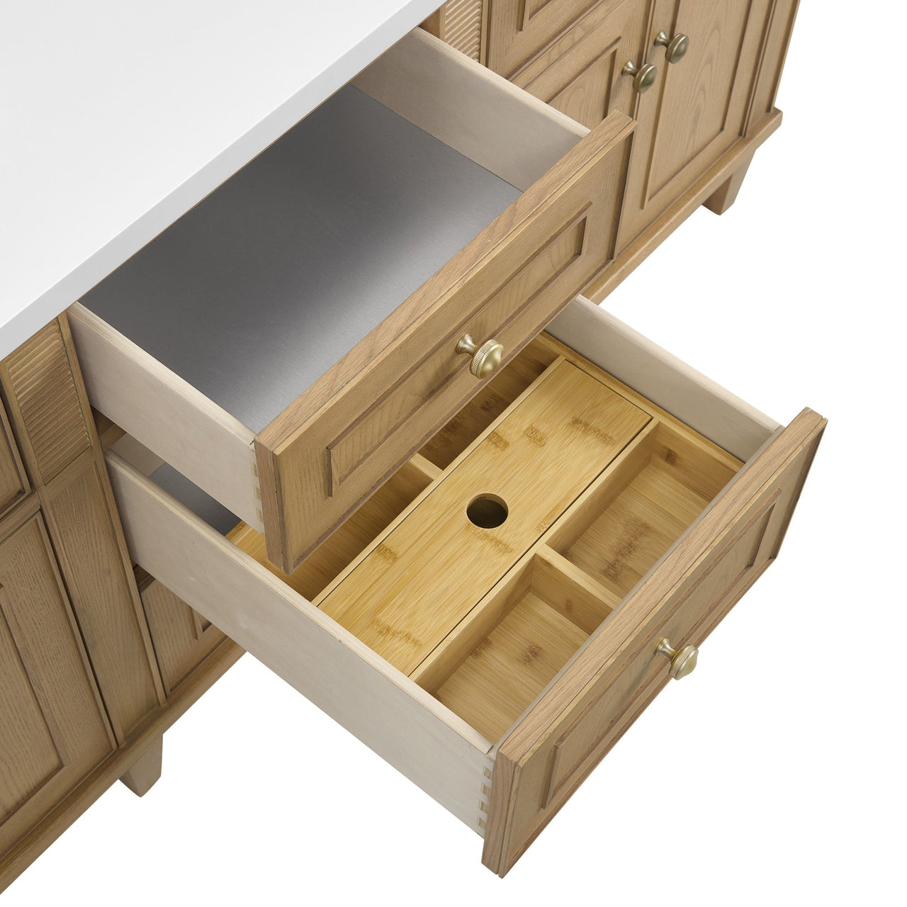James Martin Lorelai 72" Double Vanity - Luxe Bathroom Vanities