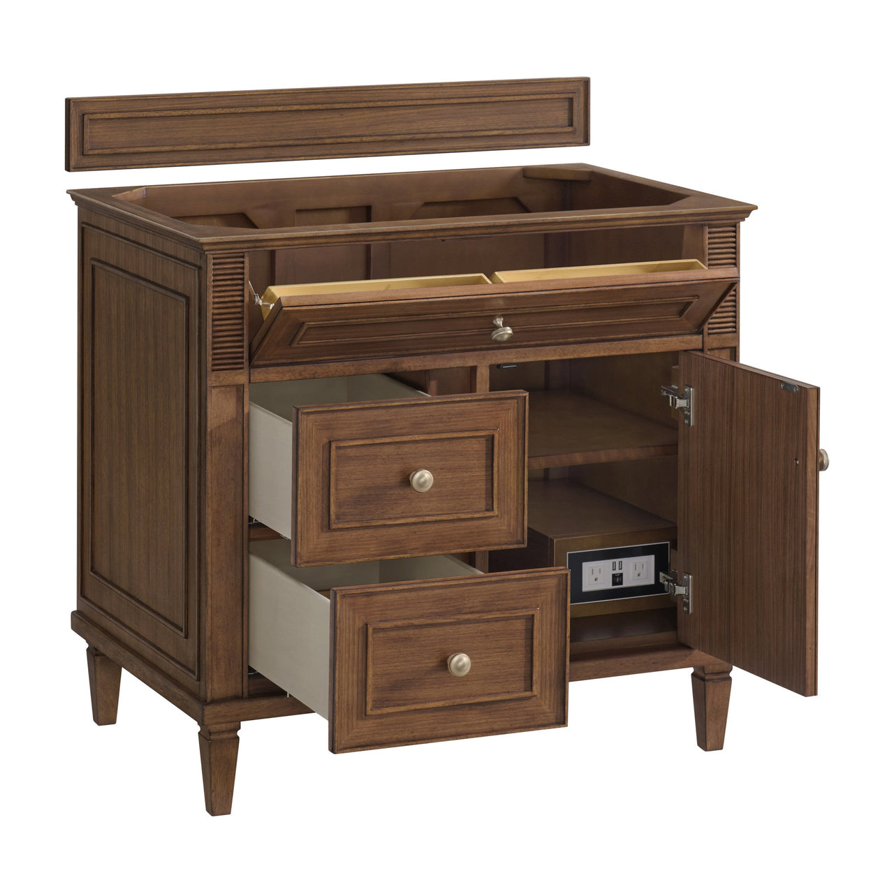 James Martin Lorelai 36" Single Vanity - Luxe Bathroom Vanities