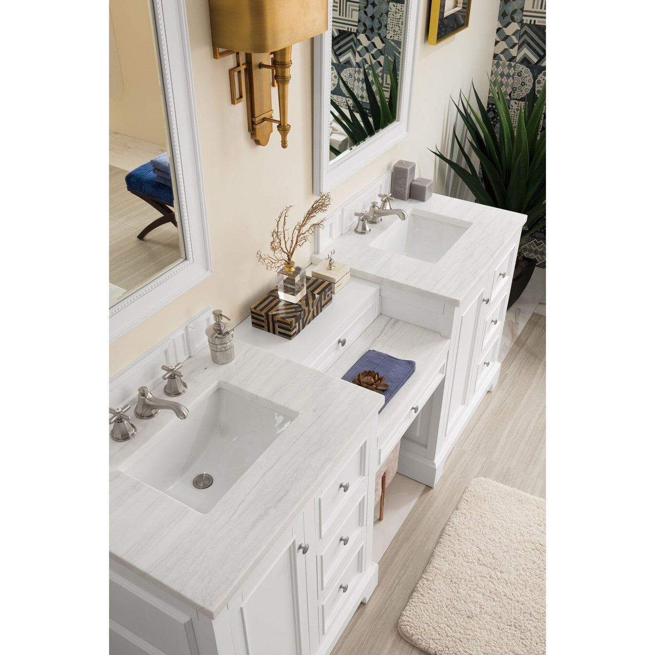 James Martin De Soto 82" Double Vanity Set Vanity James Martin 