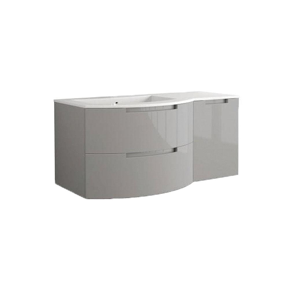Latoscana Oasi 53" Modern Grey Glossy Bathroom Vanity Vanity Latoscana 