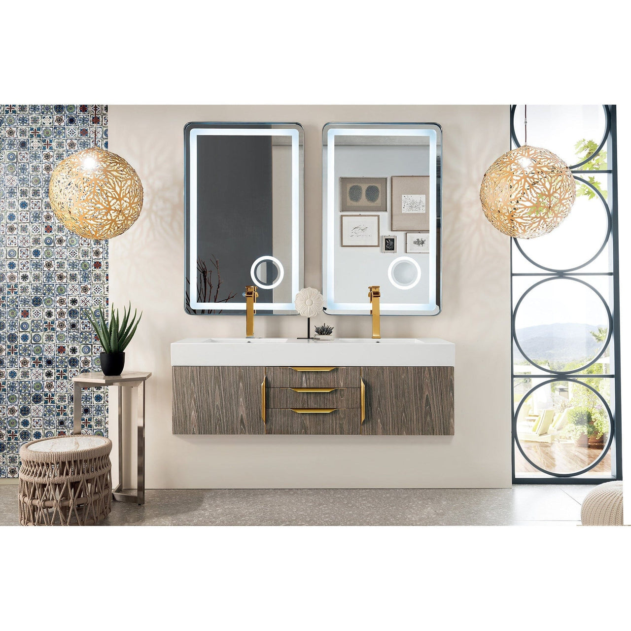 James Martin Mercer Island 59" Double Vanity Vanity James Martin 