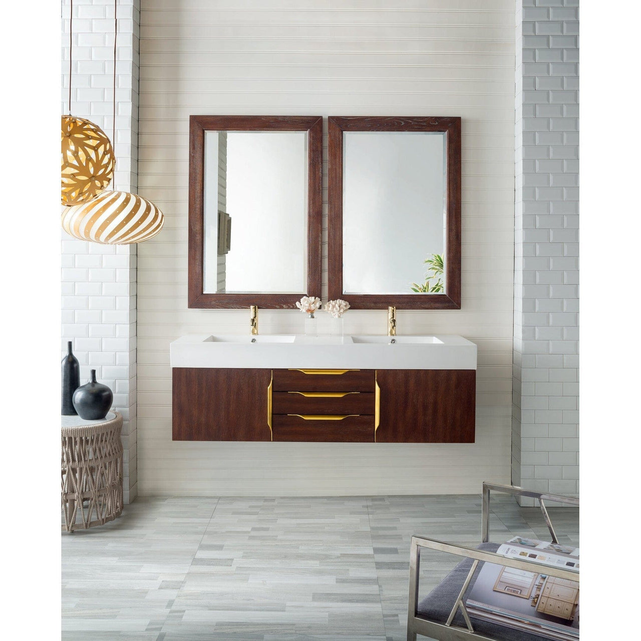 James Martin Mercer Island 59" Double Vanity Vanity James Martin 