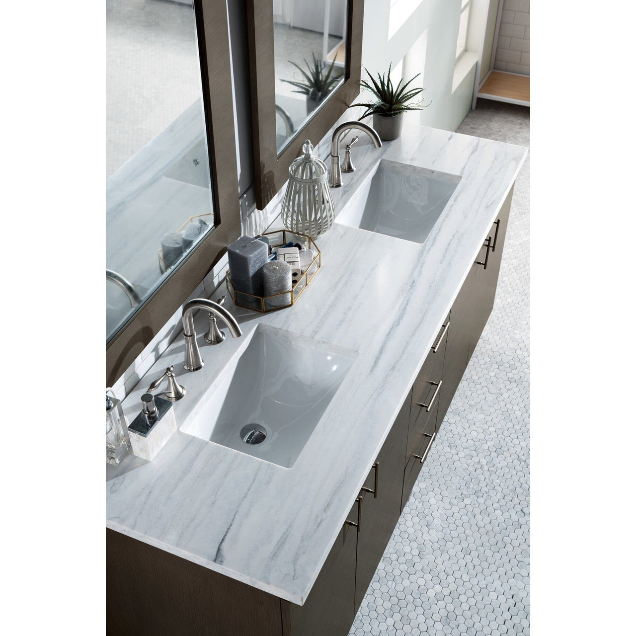 James Martin Metropolitan 72" Double Vanity Vanity James Martin 