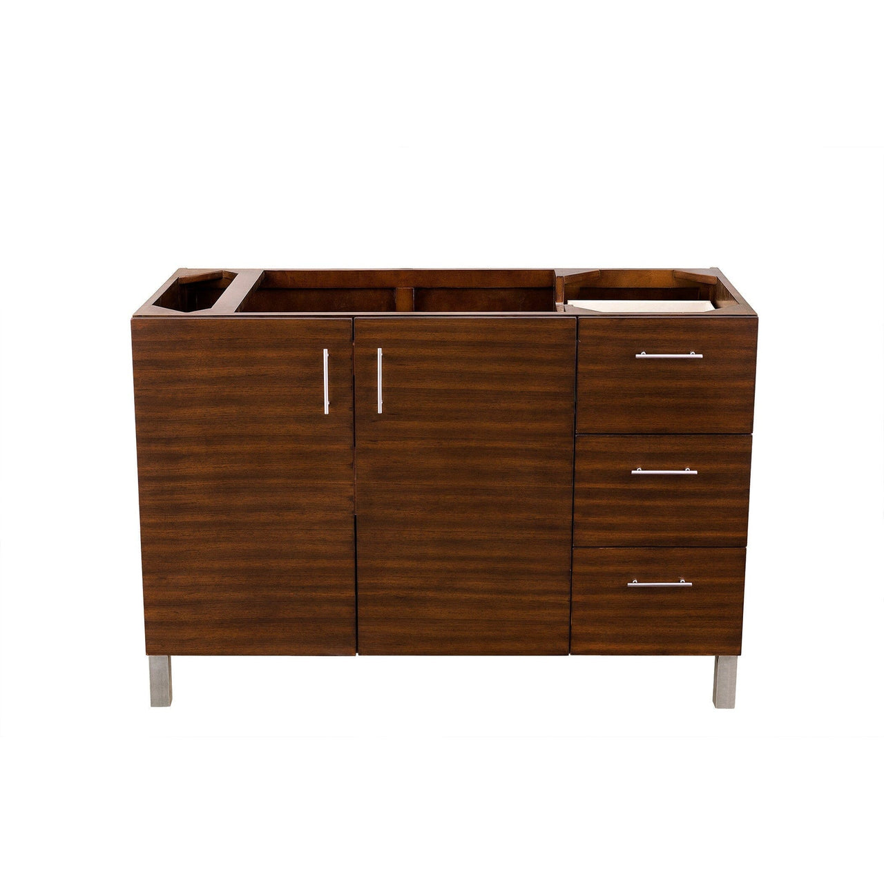 James Martin Metropolitan 48" Single Vanity Vanity James Martin American Walnut Cabinet Only 
