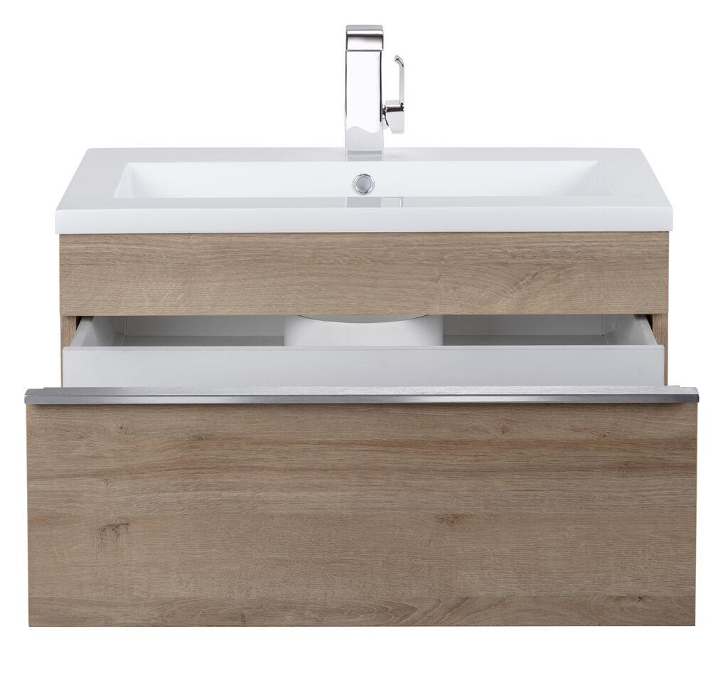 Trough Collection 30" Wall Mount Modern Bathroom Vanity - Organic By Cutler Cutler Kitchen & Bath Vanity 