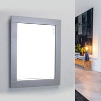Thumbnail for Eviva Aberdeen® 24″ Framed Bathroom Wall Mirror Wall Mirror Eviva Grey 