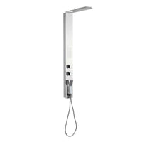 Thumbnail for Eviva Raindance Thermostatic Massage -Jet Shower Tower System in Brushed silver finish Bathroom Vanity Eviva 