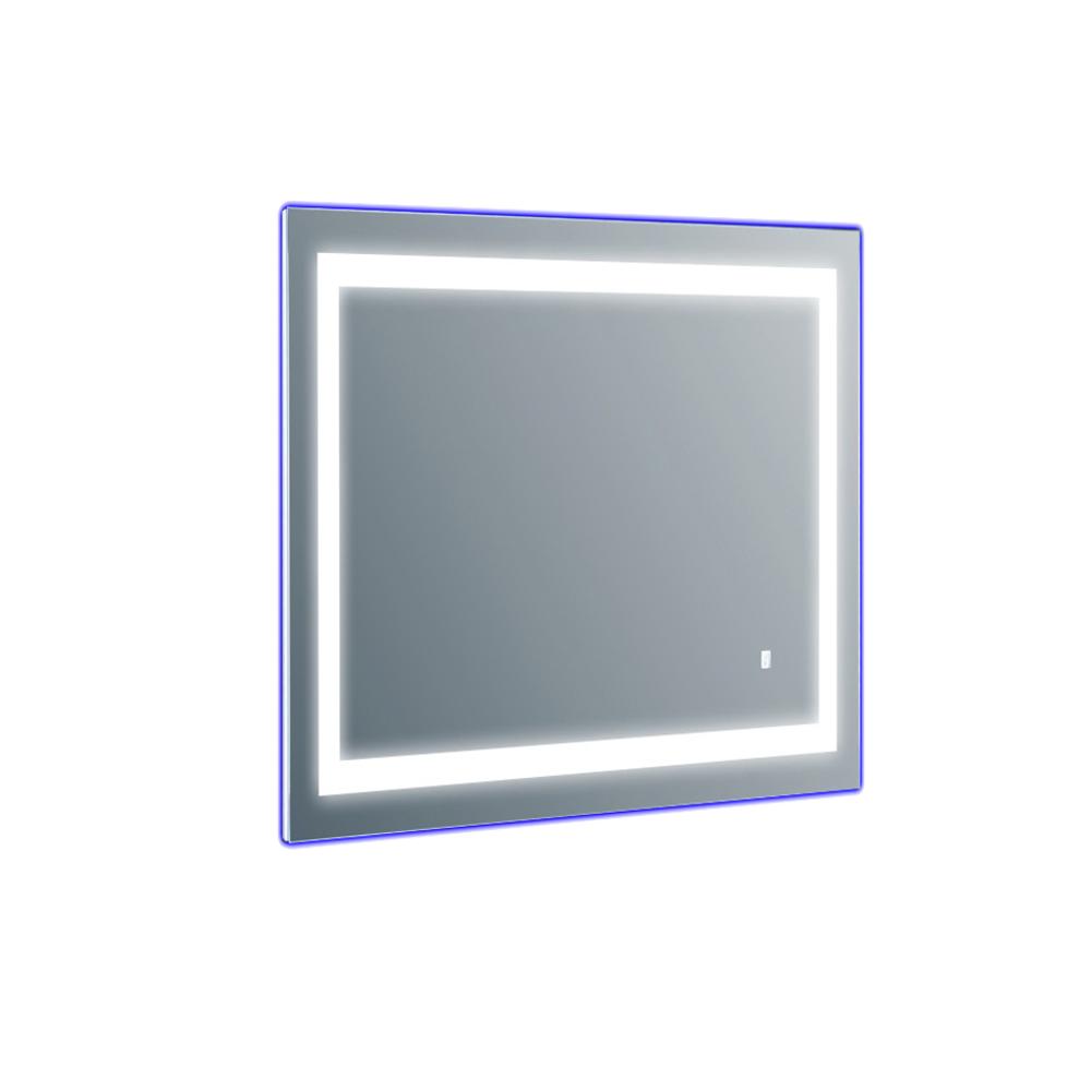 Eviva EVMR52 Deco Piece Wall Mounted Lighted Bathroom Vanity, Backlit LED Mirror with Frame Lights Bathroom Vanity Eviva 20 X 28 