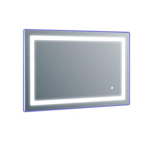 Eviva EVMR52 Deco Piece Wall Mounted Lighted Bathroom Vanity, Backlit LED Mirror with Frame Lights Bathroom Vanity Eviva 42 X 30 