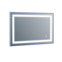Thumbnail for Eviva EVMR52 Deco Piece Wall Mounted Lighted Bathroom Vanity, Backlit LED Mirror with Frame Lights Bathroom Vanity Eviva 42 X 30 