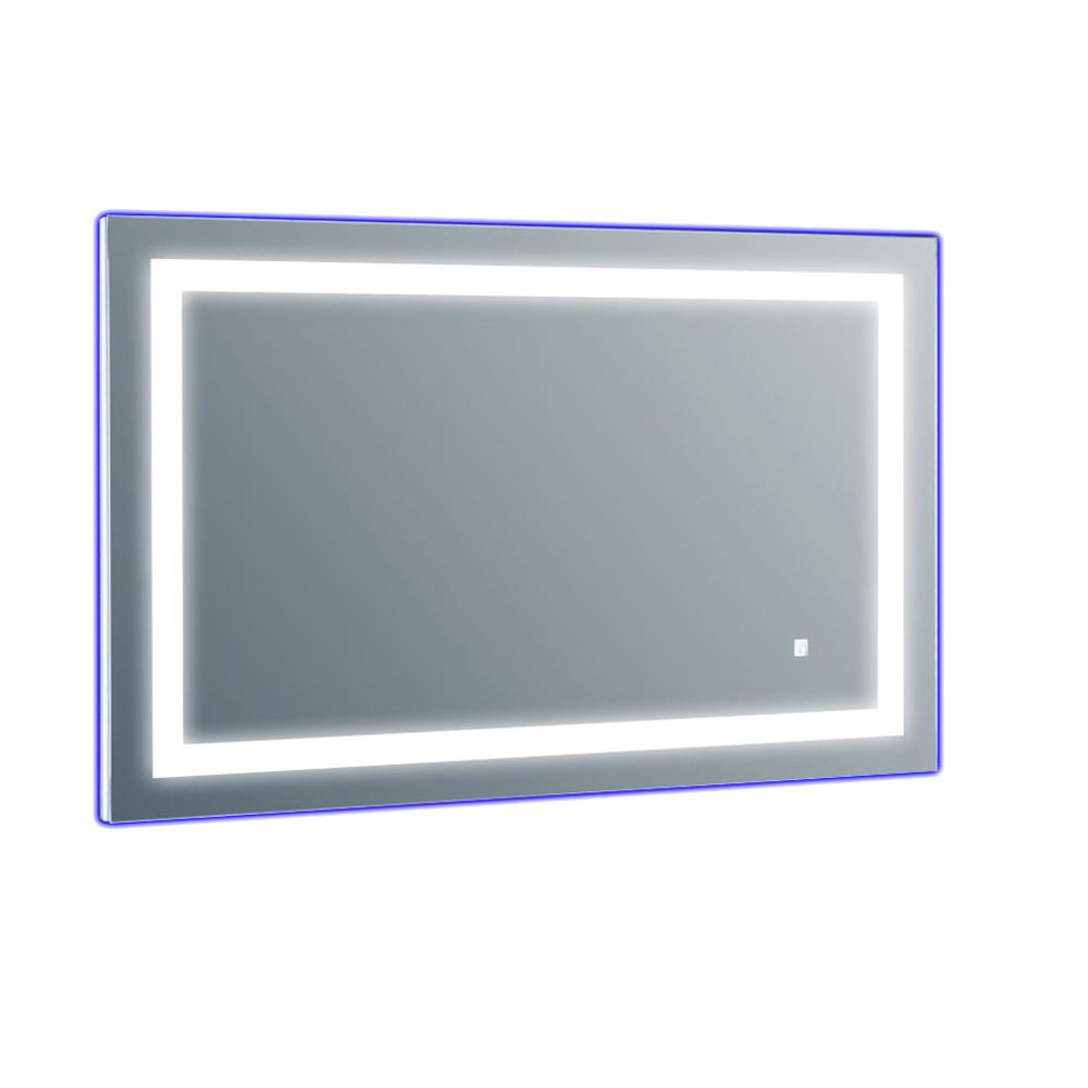 Eviva EVMR52 Deco Piece Wall Mounted Lighted Bathroom Vanity, Backlit LED Mirror with Frame Lights Bathroom Vanity Eviva 47 X 28 