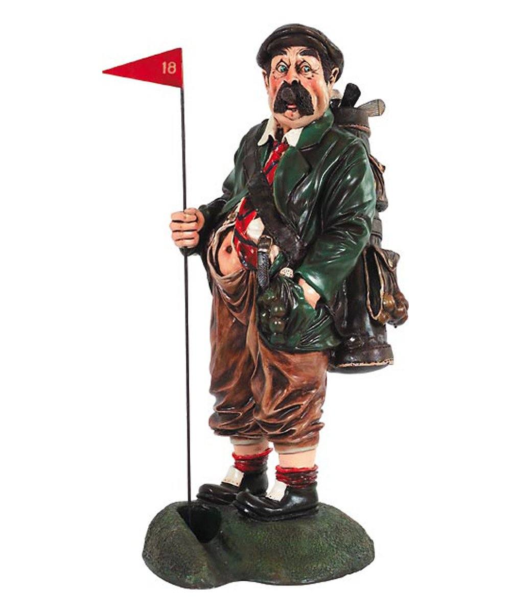 AFD Golf Caddy Statuary AFD Multi-Colored 