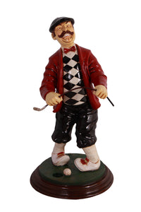 Thumbnail for AFD Frustrated Golfer Statuary AFD Multi-Colored 