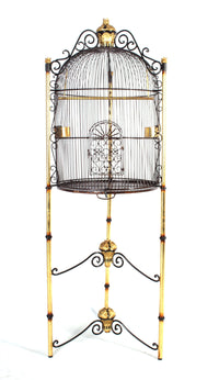 Thumbnail for AFD Royal Birdcage on Stand Statuary AFD Gold 