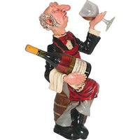 Thumbnail for AFD Sitting Connoisseur on Barrel Statuary AFD Multi-Colored 