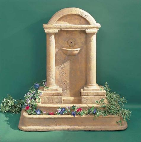 Foro Romano Fountain With In Planter Around Water Basin With Spout Fountain Tuscan 