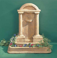 Thumbnail for Foro Romano Fountain With In Planter Around Water Basin With Spout Fountain Tuscan 