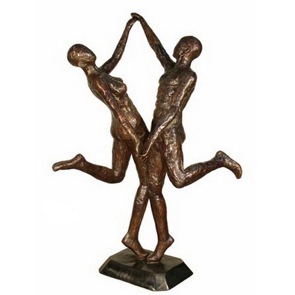 AFD Modern Man and Woman Dancing Décor AFD Bronze 