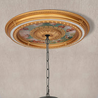 Thumbnail for AFD Cherub Sky Round Chandelier Ceiling Medallion Medallions AFD Multi-Colored 