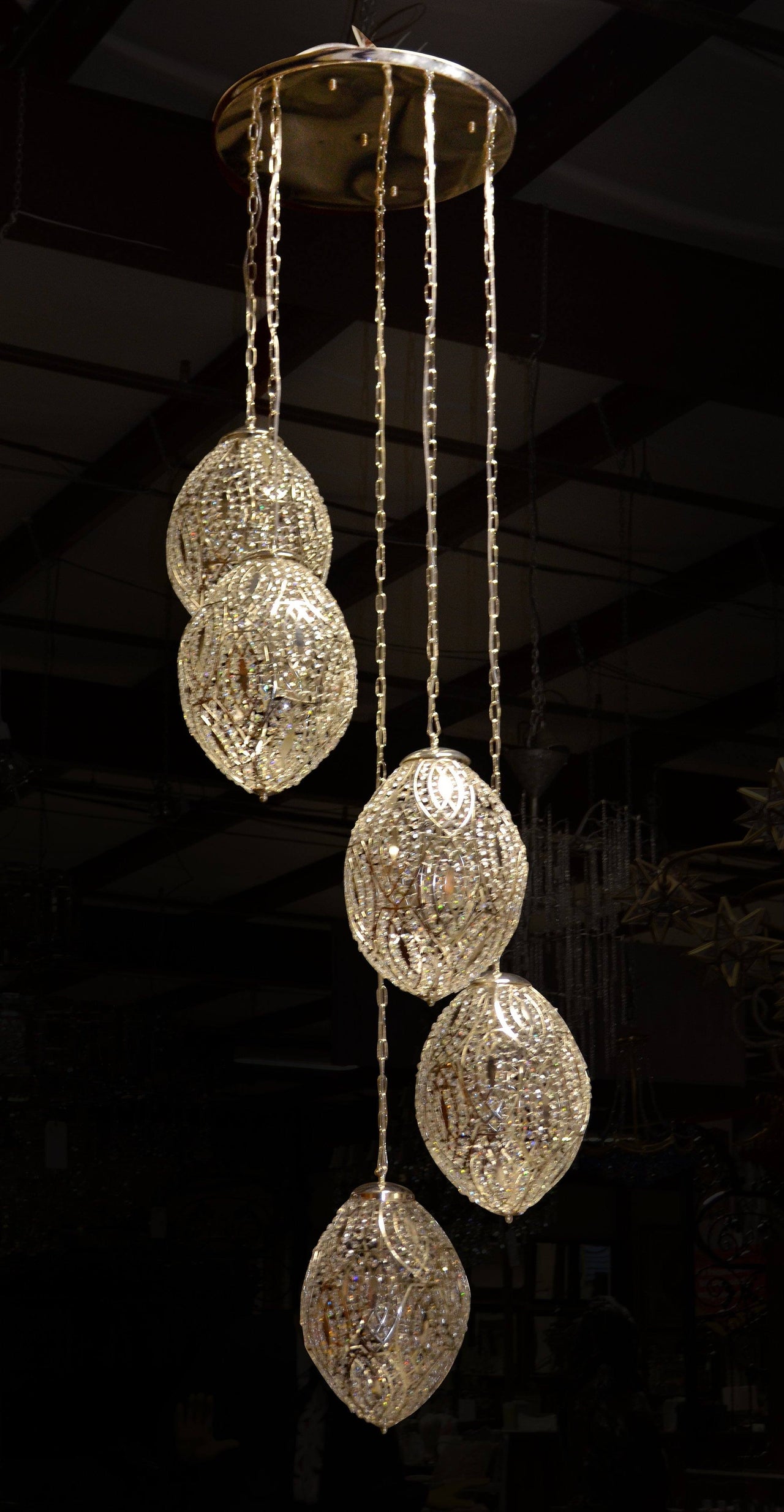 AFD Crystalletto Chandelier Lighting AFD Clear 