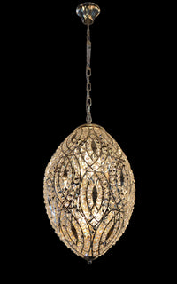 Thumbnail for AFD Crystalletto Drop Chandelier Lighting AFD Silver 
