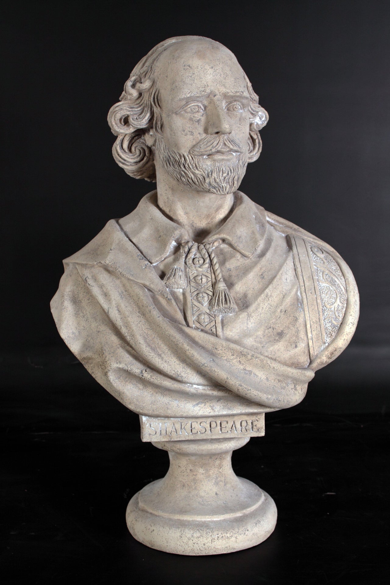 AFD William Shakespeare Bust Décor AFD Stone 