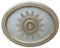 Thumbnail for AFD Champagne Large Oval Ceiling Medallion Medallions AFD Chamapgne 
